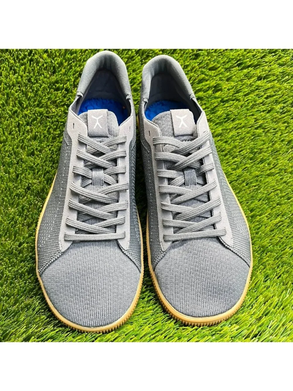 Flux Footwear Adapt Trainer Gray Gum Mens Size 9.5 Athletic Knit Shoes Sneakers - Picture 5 of 10